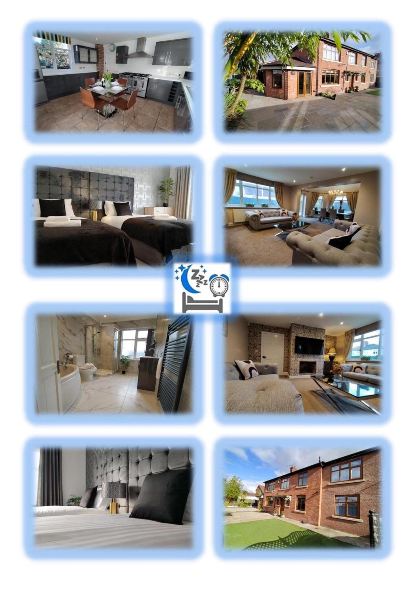 크루 Sirius House - Sleeps 7, Driveway, Garden 빌라 외부 사진